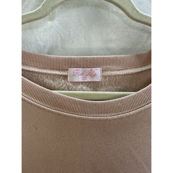 Pink Lily “Good Things Take Time” Sweatshirt – Size XL - Picture 2 of 7